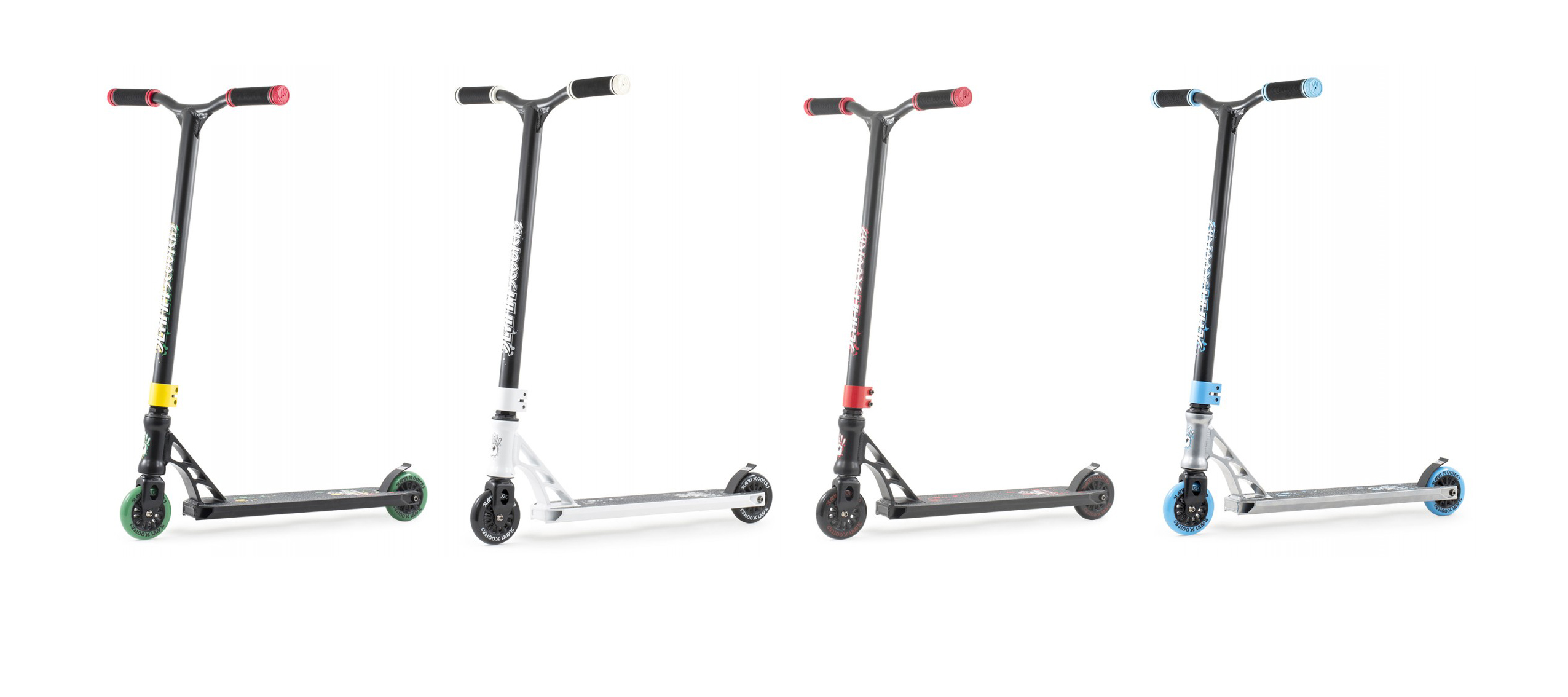 Stunt Scooter District, ANAQUDA, MGP, ETHIC, Fasen