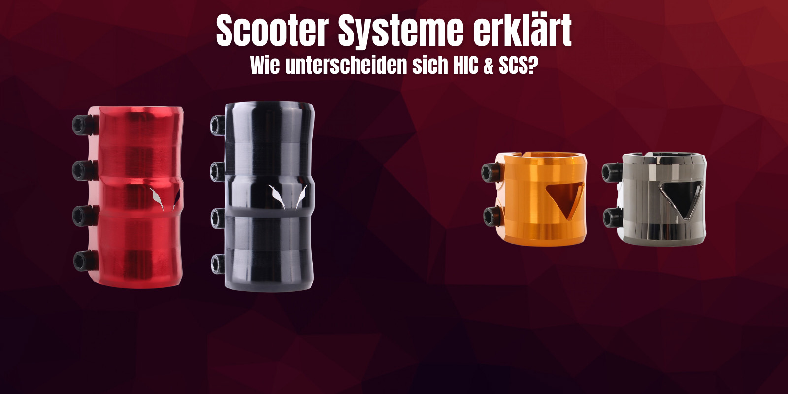 Stunt Scooter Systeme erklärt HIC vs. SCS www.stuntscooter.de